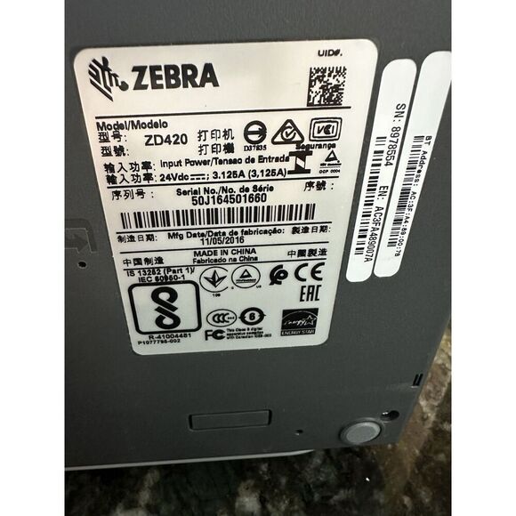 Zebra GK420D Thermal Label Printer - Picture 7 of 9